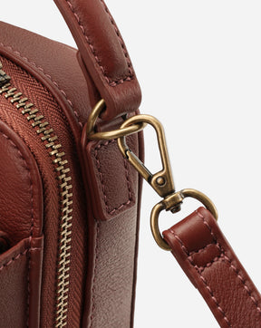 Aphrodite Leather Phone Crossbody Bag 1.5L