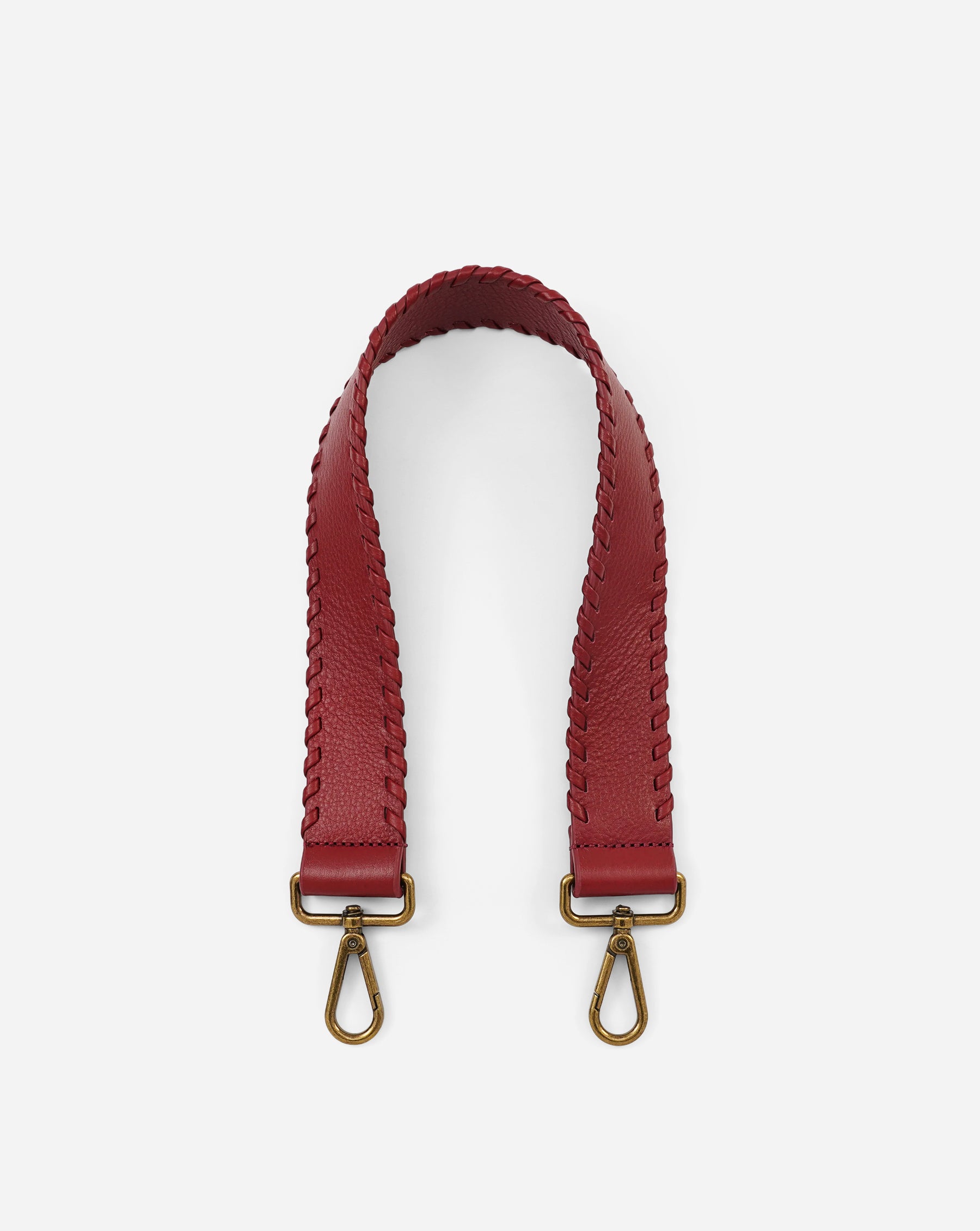 Manto Whipstitch Leather Shoulder Strap