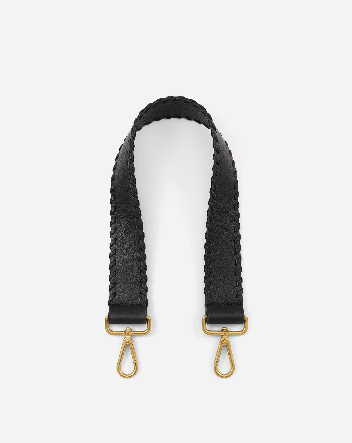 Manto Whipstitch Leather Shoulder Strap