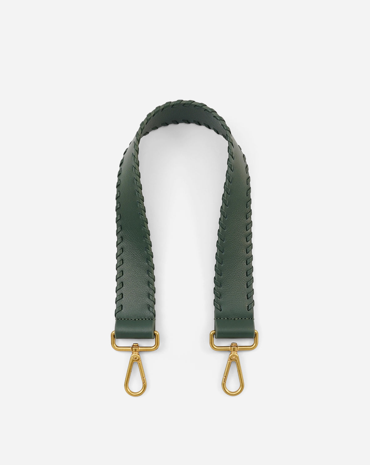 Manto Whipstitch Leather Shoulder Strap