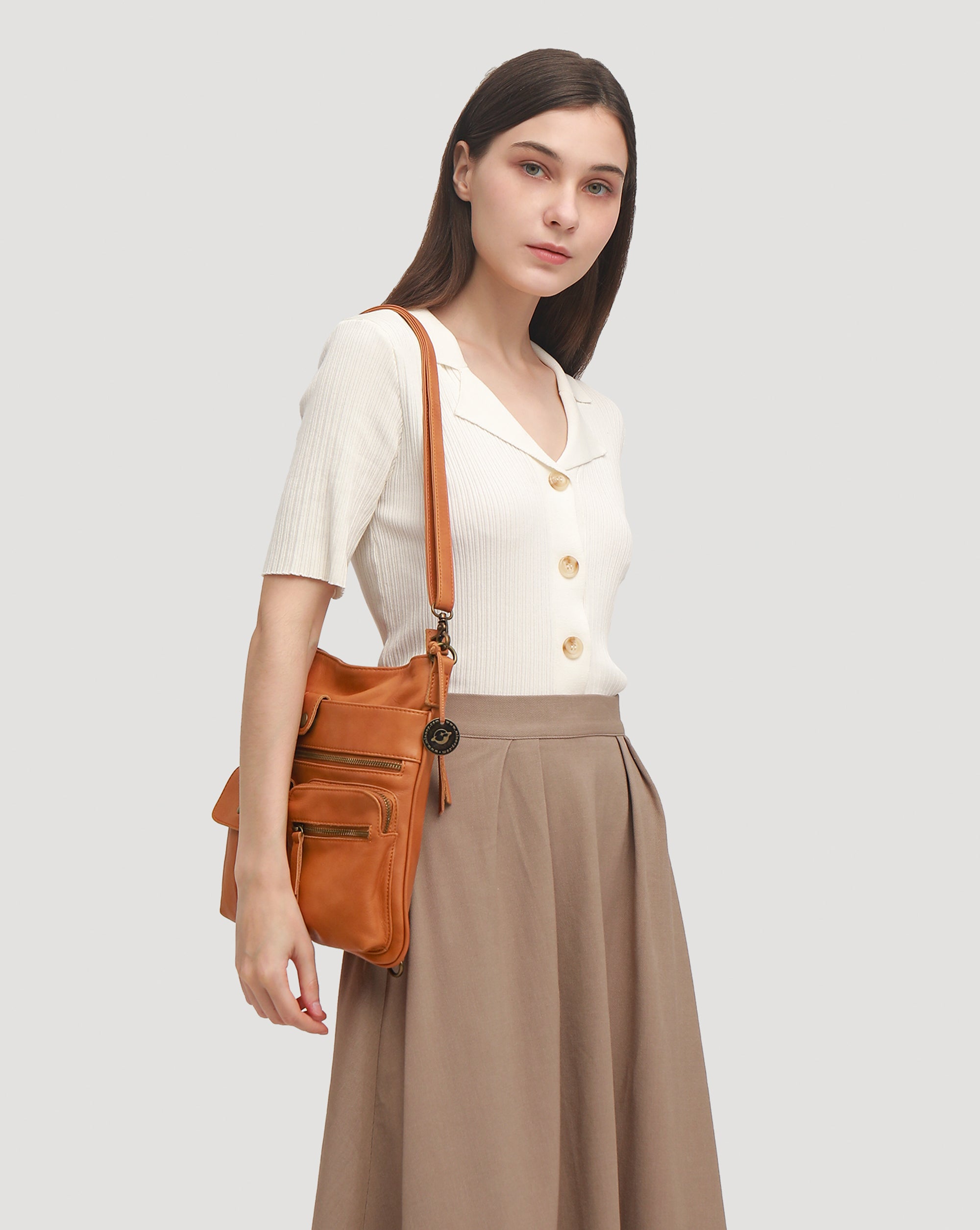 Pyrrla Crossbody Backpack.