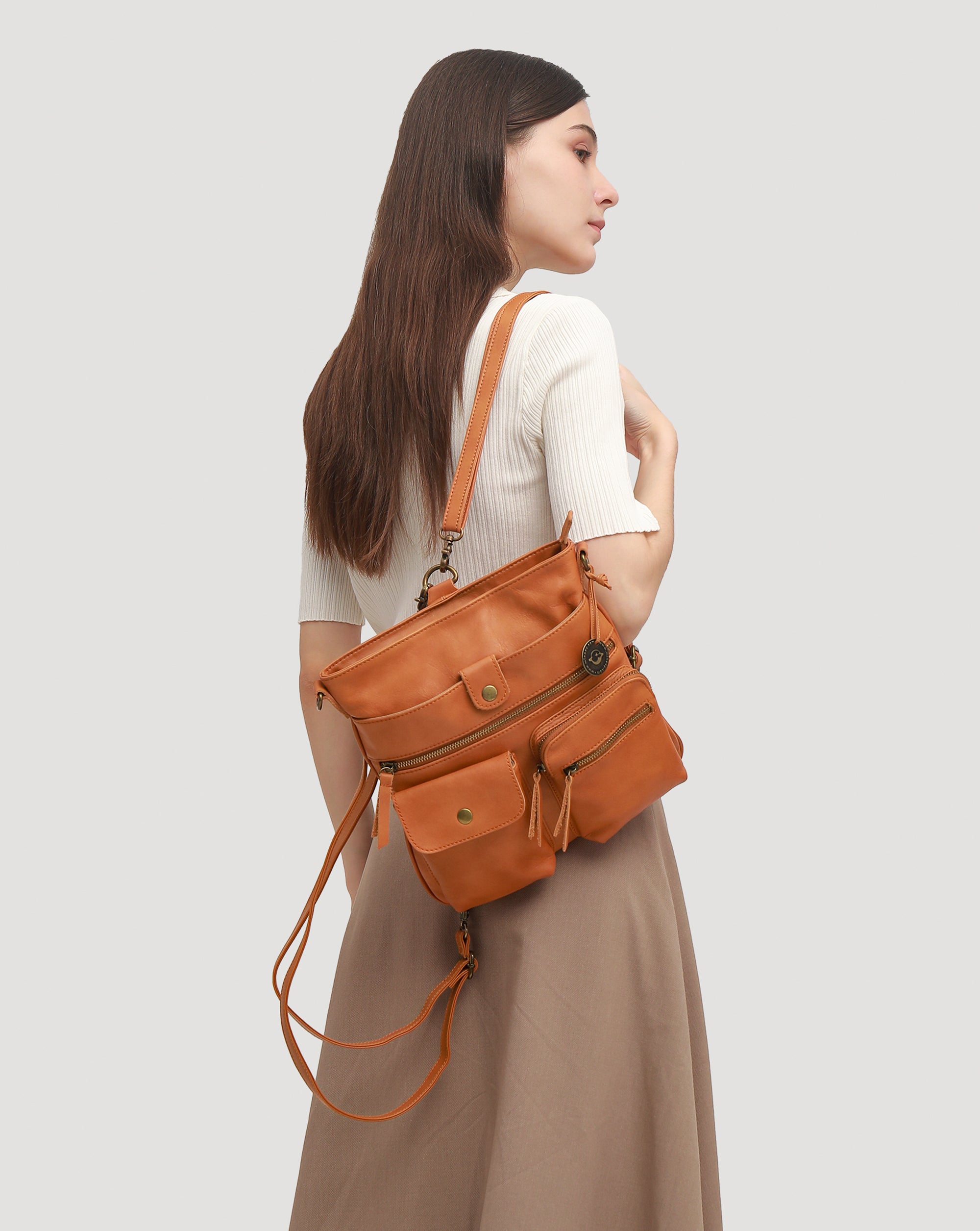 Pyrrla Crossbody Backpack.