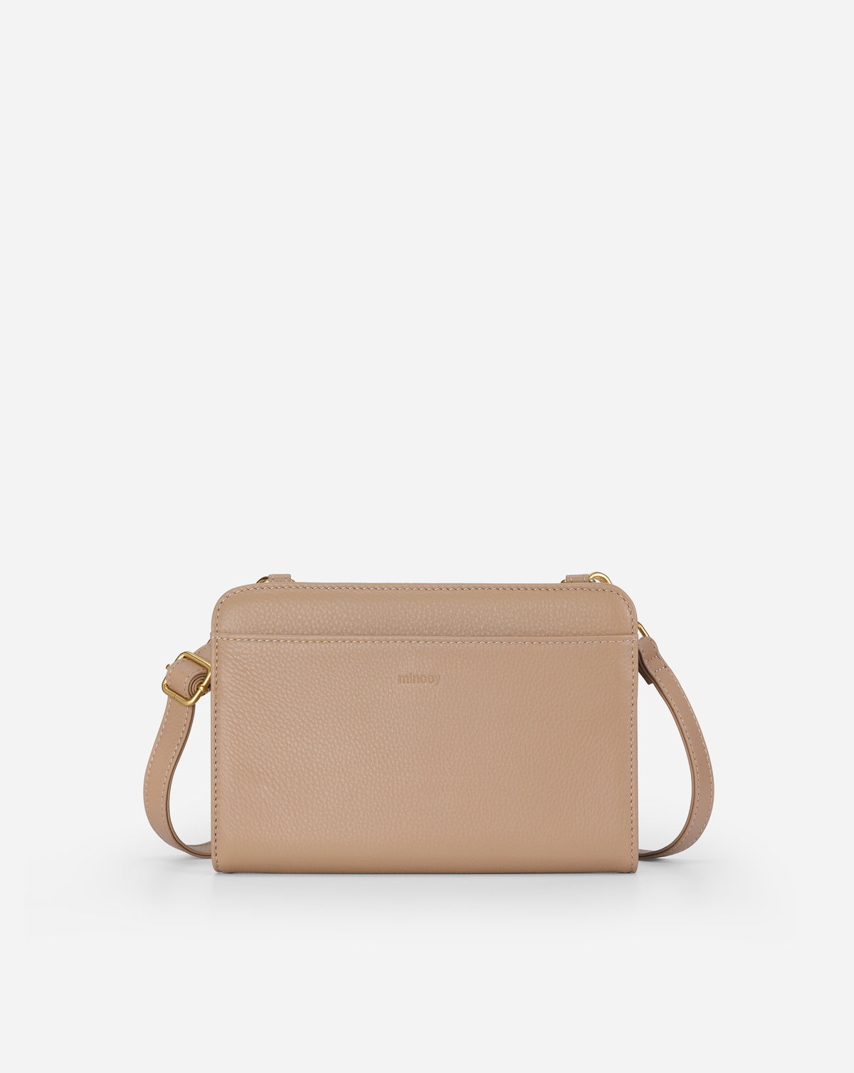 Médor leather clutch bag