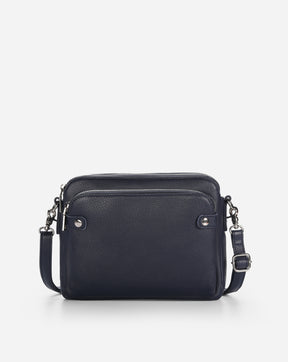 The Bali Three-Layer Leather Crossbody Shoulder & Clutch Bag 2.1L