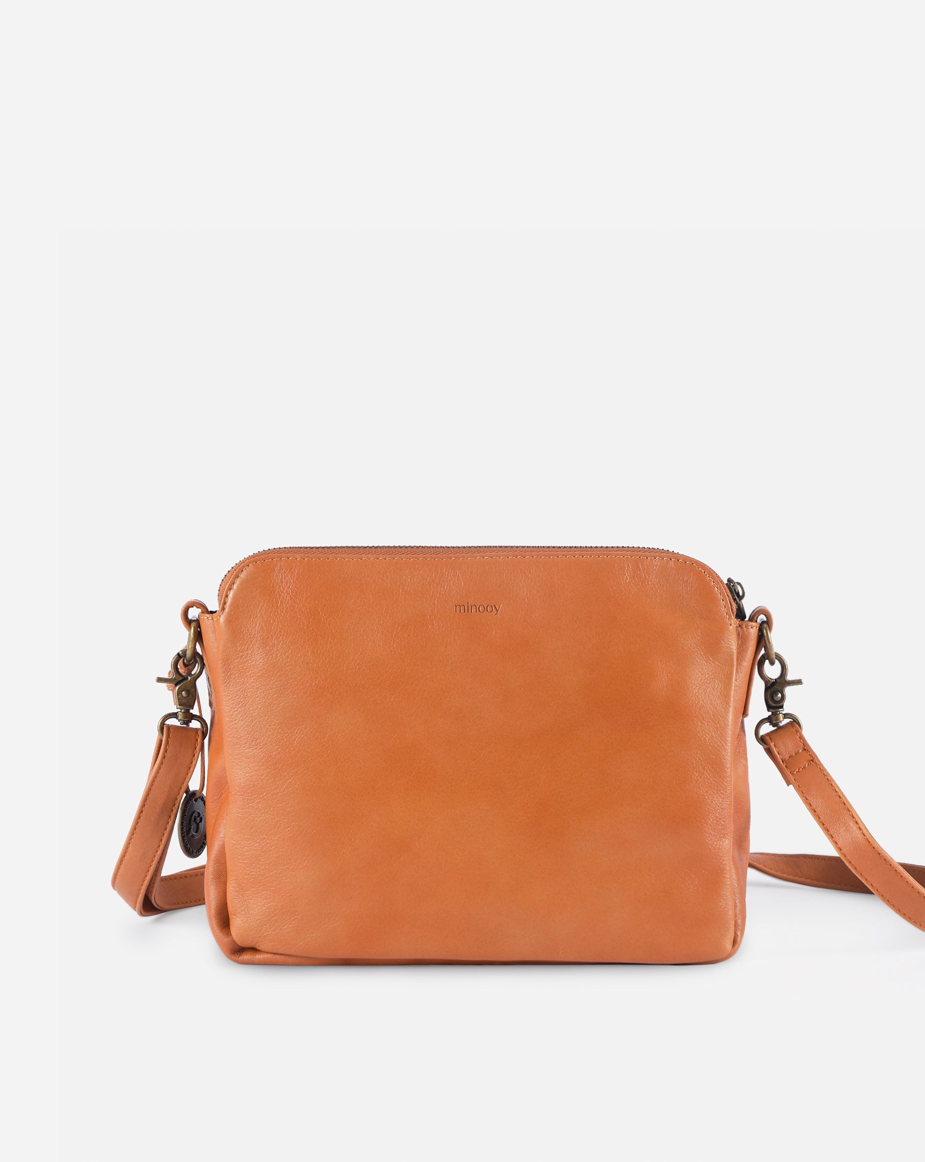 The Bali Three-Layer Leather Crossbody Shoulder & Clutch Bag Trench